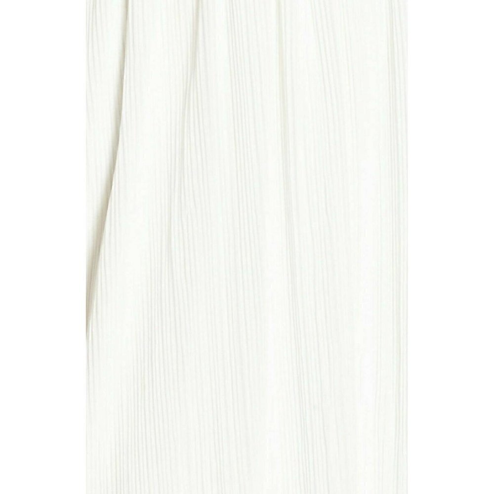Leith Women's Ivory Pleat Surplice Wrap Dress Size XS - Picture 8 of 16